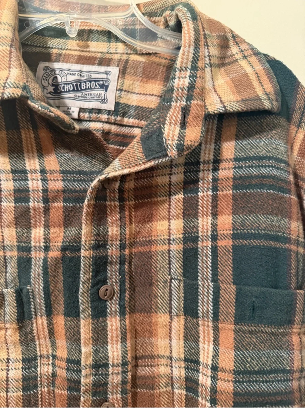Schott Bros. Flannel shirt Men’s medium